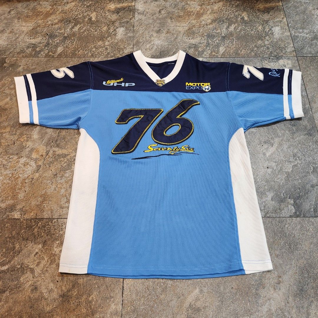 Vintage Athletic Work Football Jersey (Category: Activewear) located in Manila. Submitted by Gab_Cunanan (Listing ID 1342852741, Image 1). Description: Vintage Athletic Work Football Jersey Condition: 9.5/10 Color Rate: 9.5/10 Size: L Dimensions: 29 L | 21 W.