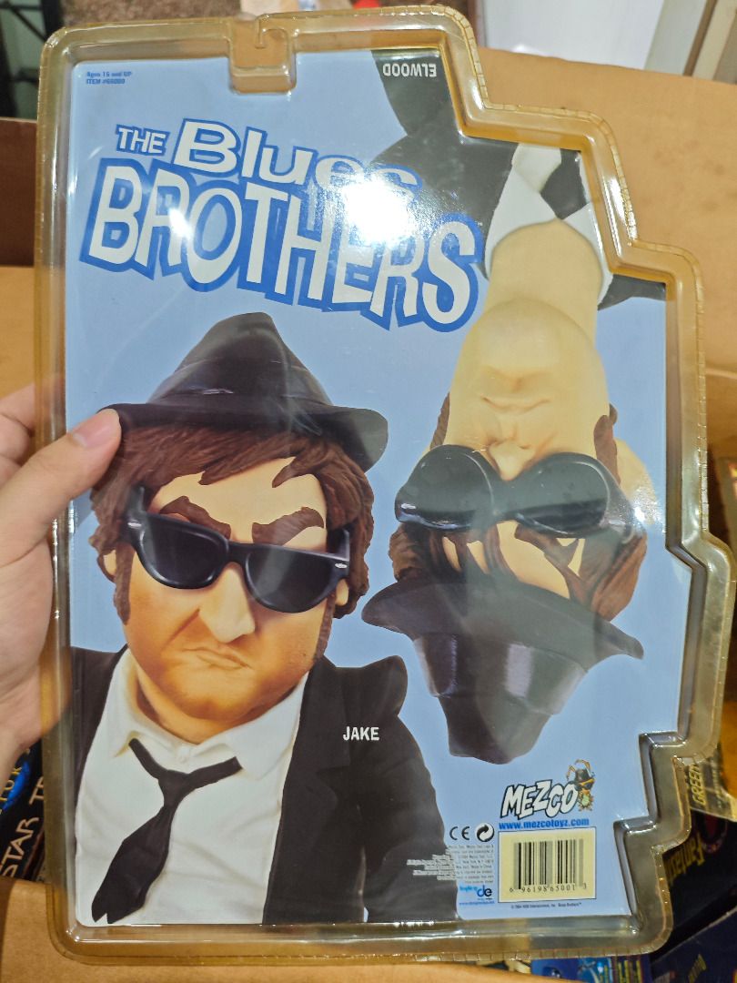 The Blues Brothers - SD Toys - Elwood & Jake - Figurines 17cm sur scène