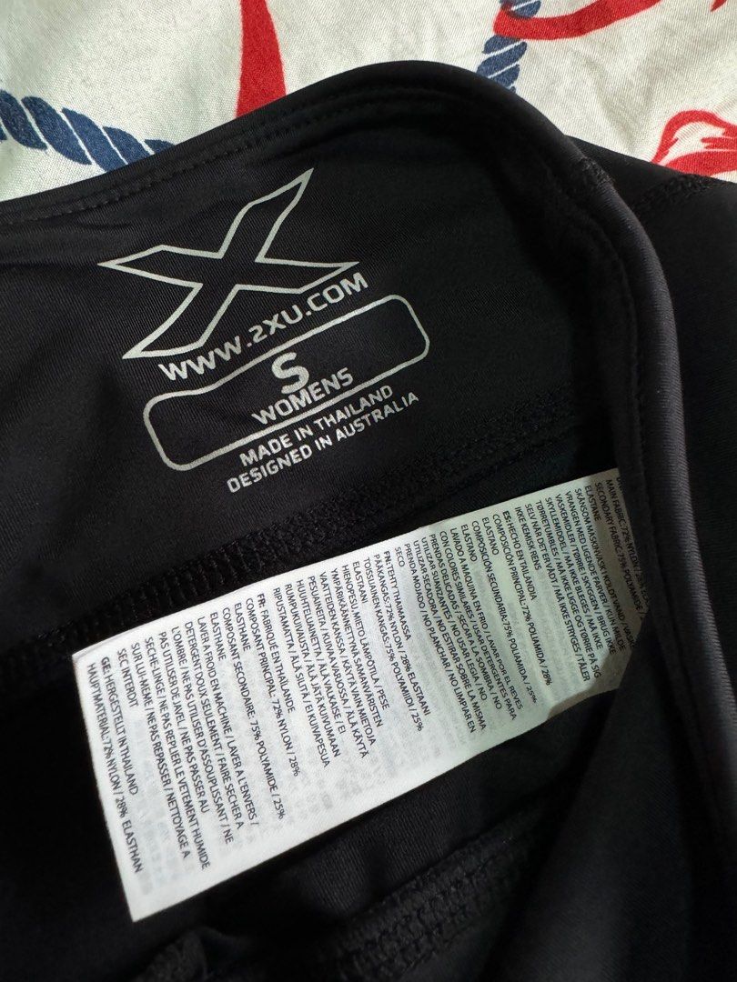 2XU Mid-rise compression 3/4 tights small with tag (Category: Activewear) located in Manila. Submitted by candilicious14 (Listing ID 1342906531, Image 2). Description: New with tag With packaging 2XU mid rise compression 3/4 tights Size: Small Original price: ₱5,000 Selling at ₱3,400 RFS: wrong size and decluttering Location: Sampaloc Manila Buyer to shoulder shipping/delivery fee .