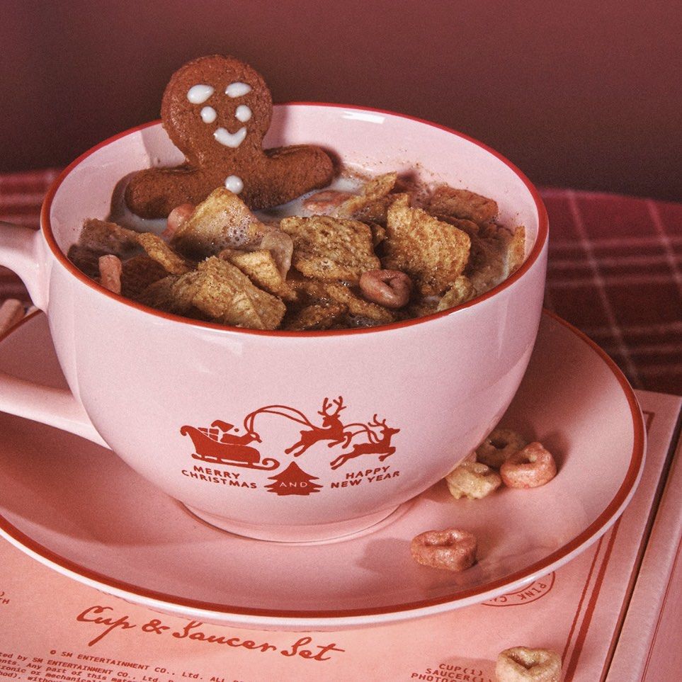 NCT 127 - 2024 Pink Christmas Cup & Saucer Set – Harumio