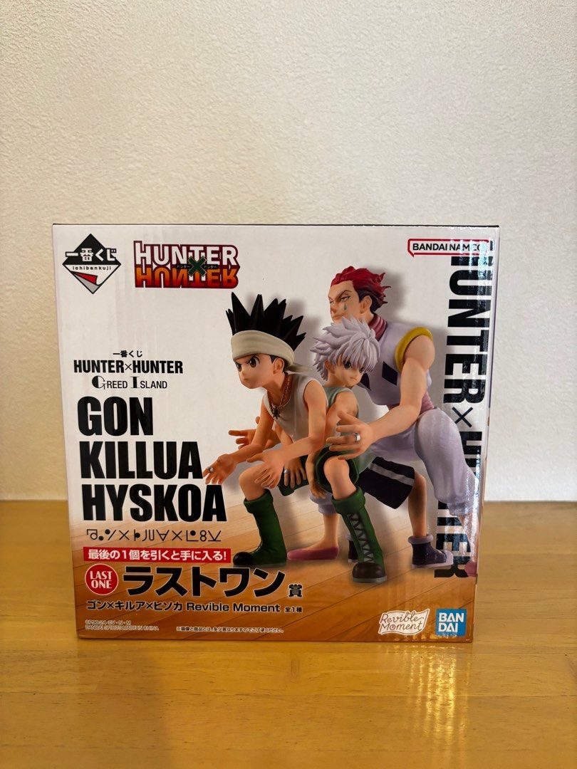 一番くじ HUNTER x HUNTER A賞 C賞ゴンD賞キルアセット 未開封】一番くじ HUNTER × ハンターハンター Cross the 