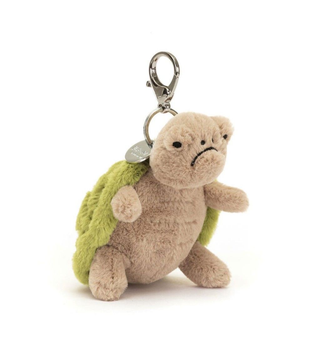 [代購] Jellycat 嬲爆爆龜仔匙扣 Timmy Turtle Bag Charm, 興趣及遊戲, 玩具 & 遊戲類 - Carousell