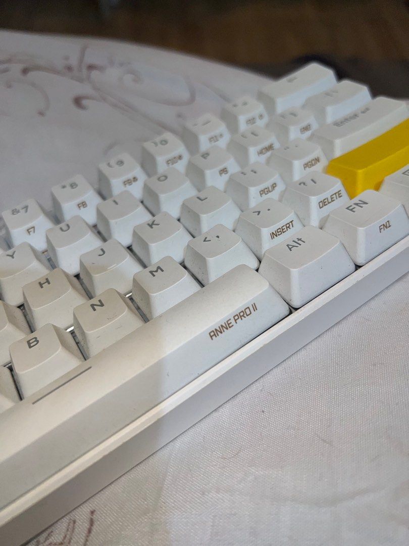 Anne Pro 2 mini portable mechanical keyboard (Category: Computer Keyboard) located in Quezon City. Submitted by noreentsrna (Listing ID 1342876107, Image 3). Description: Bought in 2023 Barely used Rfs: bought bec of peer pressure chz 🤣 Original Anne Pro 2 Mini Portable 60% Mechanical Keyboard Wireless Bluetooth 5.0 Dual Mode Wired Rgb Backlit Cherry Gateron .