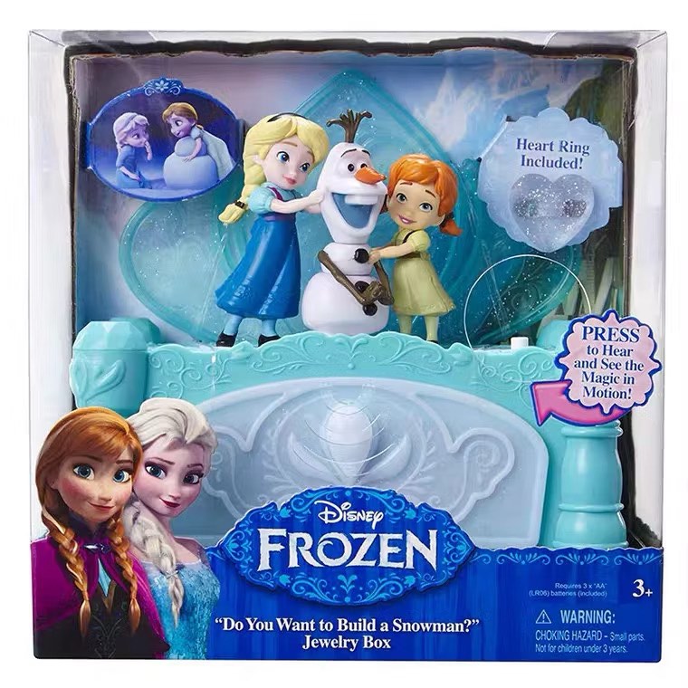 Authentic disney princess elsa anna frozen musical box kids children ...
