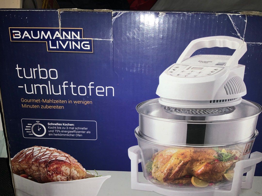 Bauman Turbo covection oven (Category: Ovens & Toasters) located in Pasig City. Submitted by franny26 (Listing ID 1342905245, Image 2). Description: .