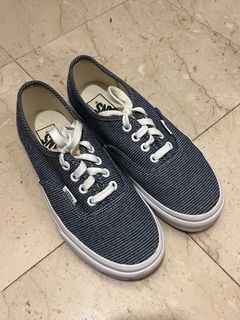 Checkerboard Estate Vans Slip On Uc Estate Blue Vans 35” For Sale