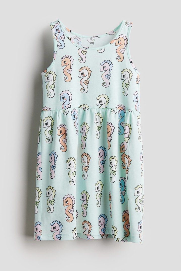 Brand New w Tag H M Printed Jersey Dress 6 8Y Babies Kids Babies Kids Fashion on Carousell
