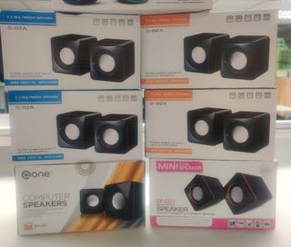 電腦喇叭，每個十元，Computer speakers HK$10 Each