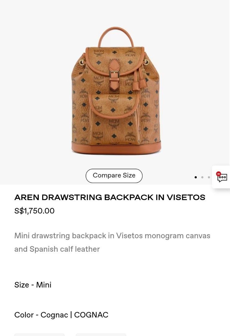 Drawstring back pack (Category: Backpacks) located in Singapore. Submitted by tiaraprincess (Listing ID 1339623906, Image 7). Description: 💯 Authentic come 2 colour black and cognac.