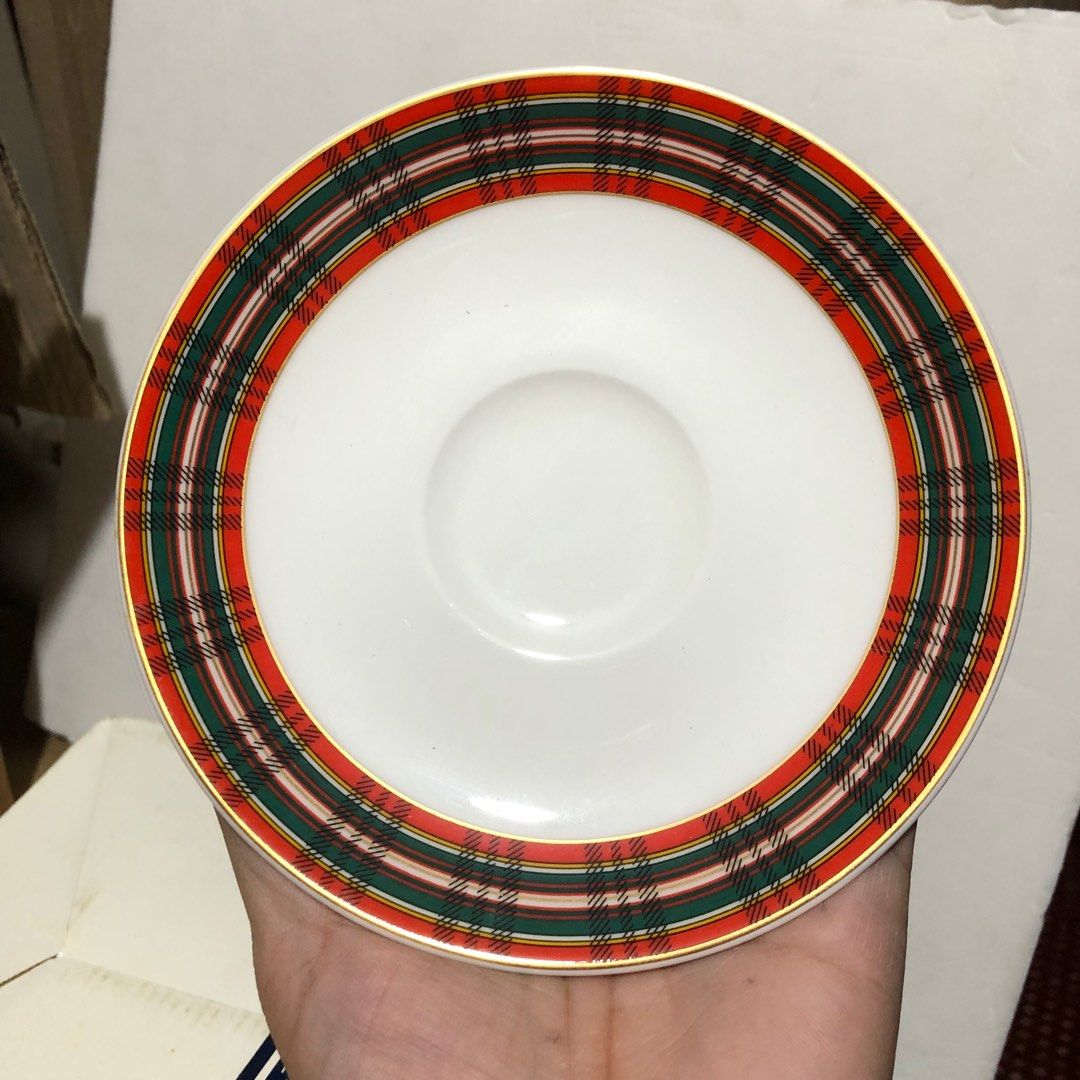 ELLE CUP & SAUCER W/ STIRRER (2 sets available) (Category: Coffee & Tea Tableware) located in Caloocan City. Submitted by e_o62059 (Listing ID 1342906429, Image 3). Description: Japan branded brand new in original box; pristine condition; unused; xmas edition designed;2 sets available; price posted is per set;complete paper inclusions Size- saucer D 5.75in Cups D 3.4in x H 2.25in.