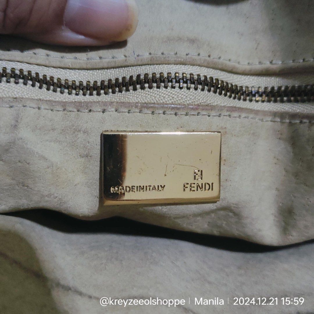 Fendi Vintage Boston Bag (Category: Luxury Bags & Wallets) located in Manila. Submitted by anidahms (Listing ID 1342939493, Image 2). Description: This item is sold as-is (bag only). The posted price is final and not negotiable. The bag is no longer in use. Kindly review the listing carefully, as I won’t be able to accommodate additional questions. Appreciate your understanding..