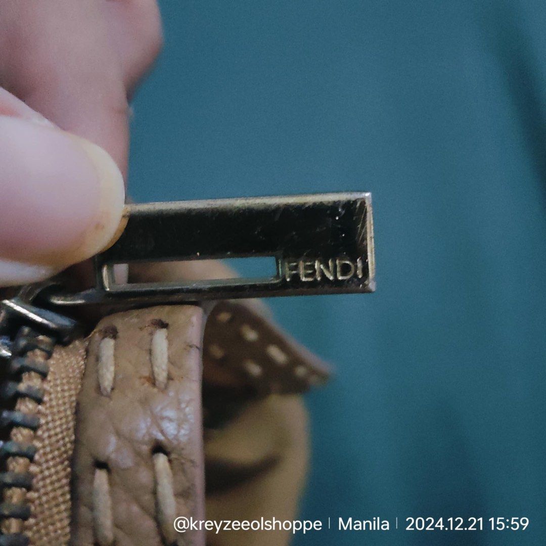 Fendi Vintage Boston Bag (Category: Luxury Bags & Wallets) located in Manila. Submitted by anidahms (Listing ID 1342939493, Image 3). Description: This item is sold as-is (bag only). The posted price is final and not negotiable. The bag is no longer in use. Kindly review the listing carefully, as I won’t be able to accommodate additional questions. Appreciate your understanding..