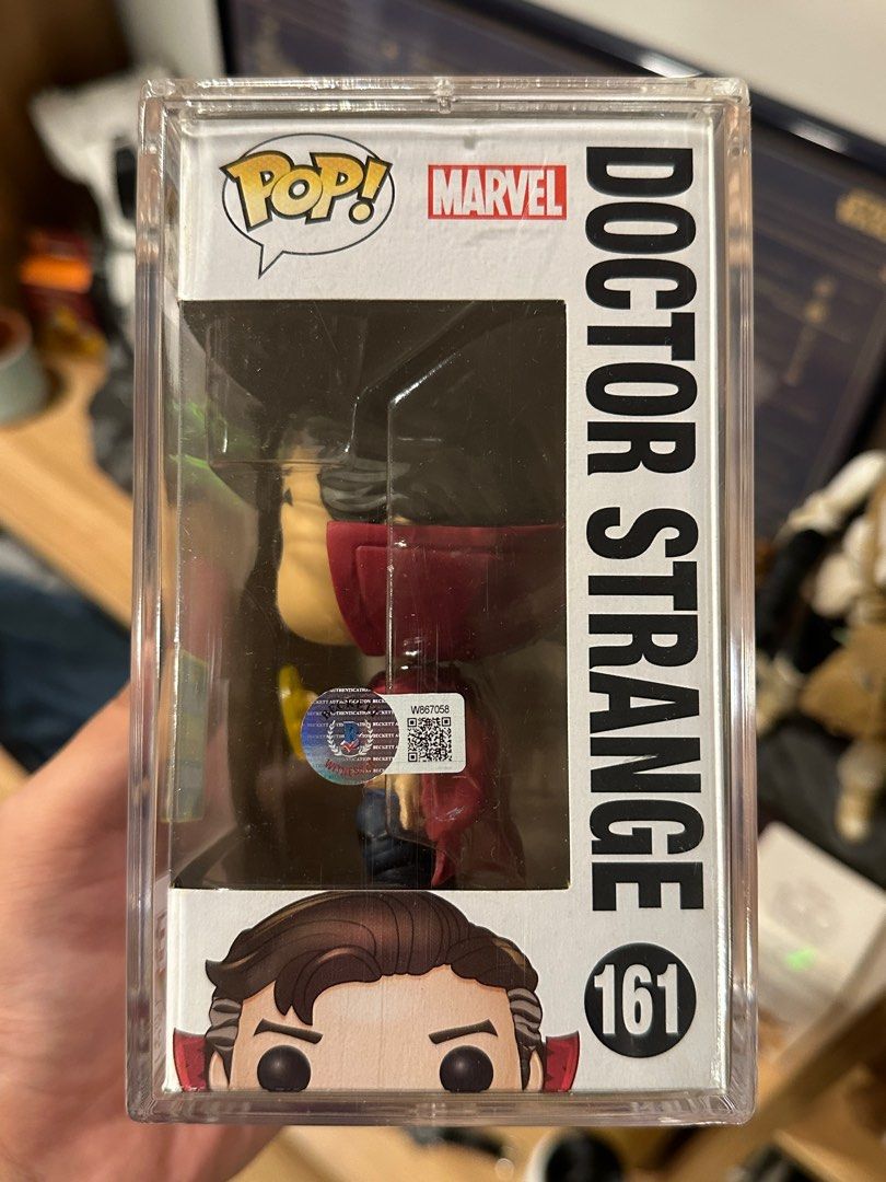 Funko Doctor Strange Signed (Category: Figurines & Statues) located in Antipolo. Submitted by agentjic (Listing ID 1342863171, Image 2). Description: .