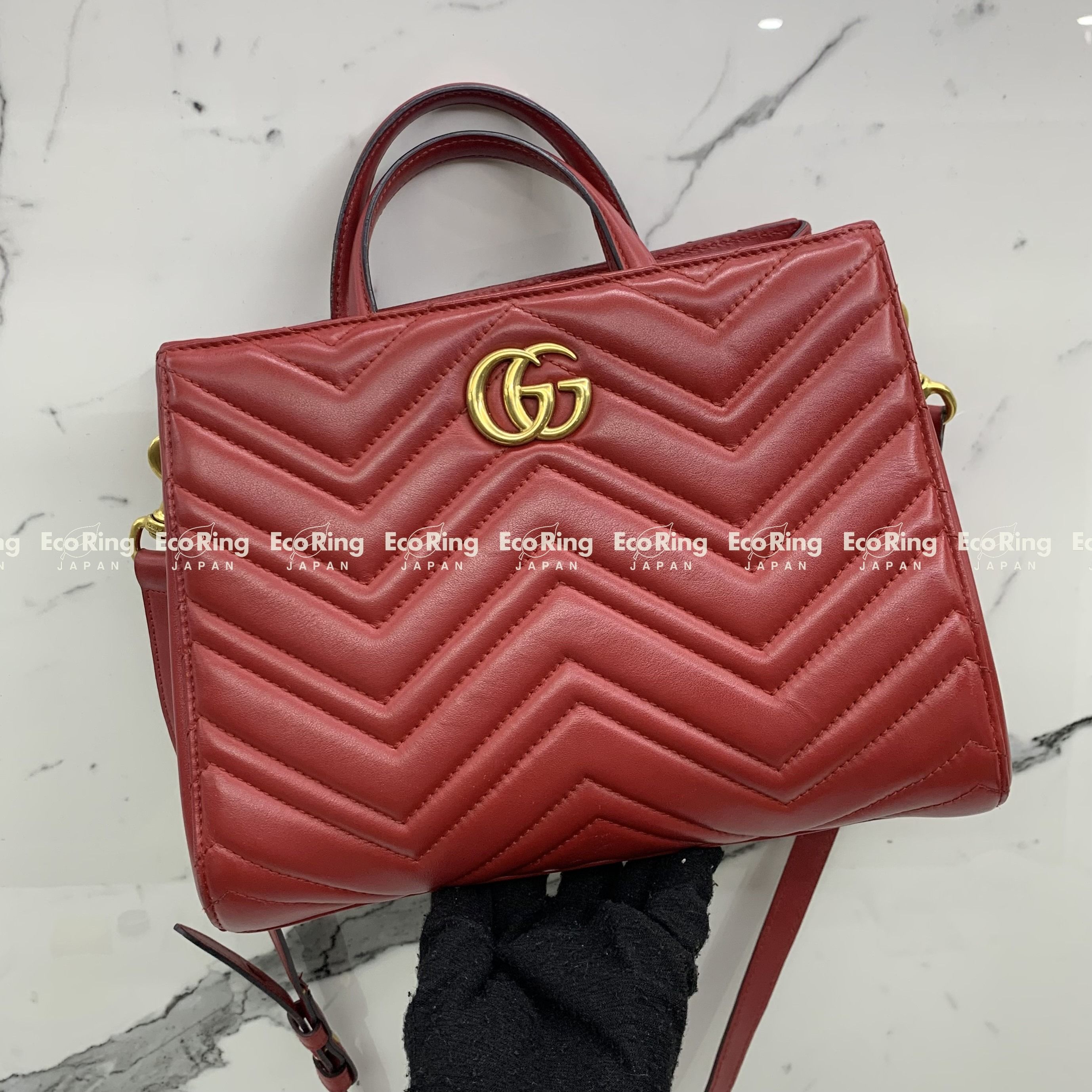 GUCCI 448054 MARMONT GG 2WAY SHOULDER BAG 247068661 HM