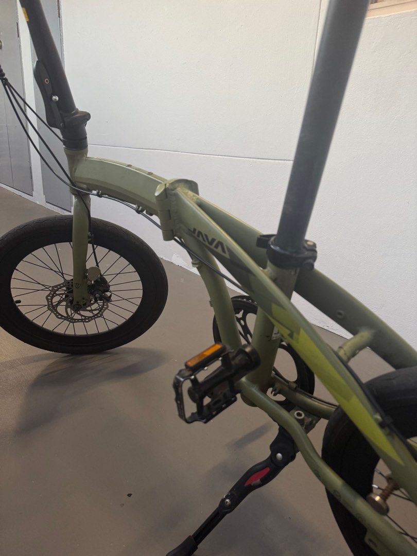 Java Folding Bike (Category: Bicycles) located in Singapore. Submitted by jackson822 (Listing ID 1339069512, Image 4). Description: .