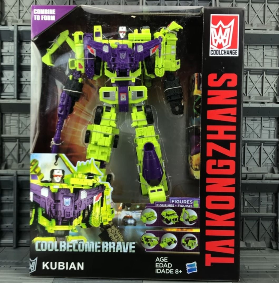 Kubian Transformers Combiner Wars Devastator Constructicons Decepticons ...