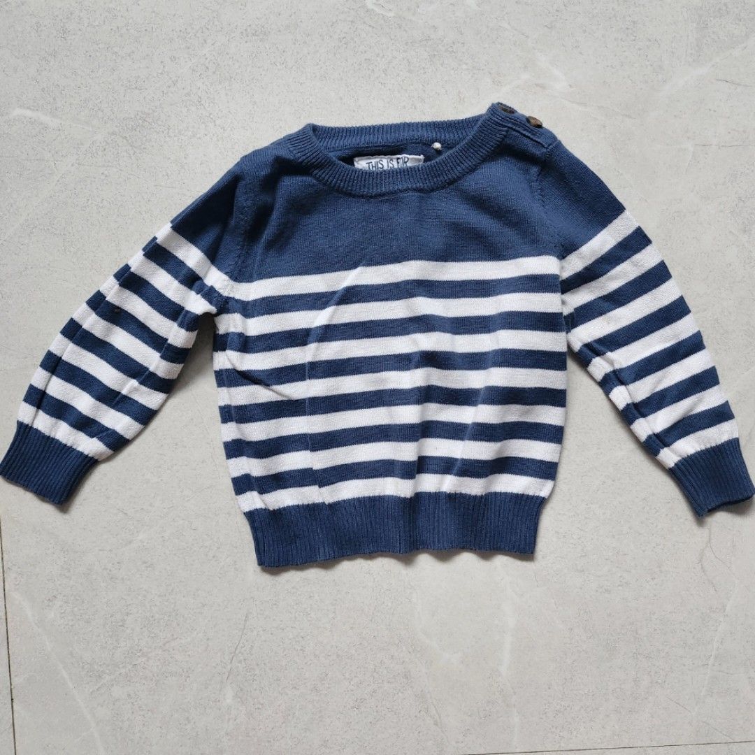 Long sleeve sweater for kids (Category: Babies & Kids Fashion) located in Rizal. Submitted by acs_747 (Listing ID 1342970016, Image 1). Description: Unisex long sleeve sweater or cardigan for kids aged 1 to 3 years old. Suitable for cold weather. Rarely used..