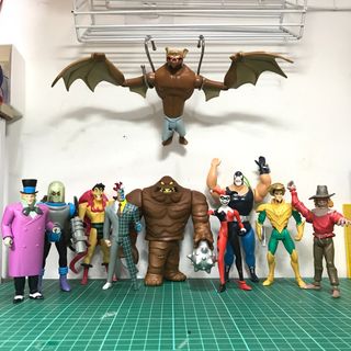 Lot De 5 Kubrick Batman Animated Medicom Toys - Batgirl, Mr. Freeze, Etc. (Neufs, 2004)