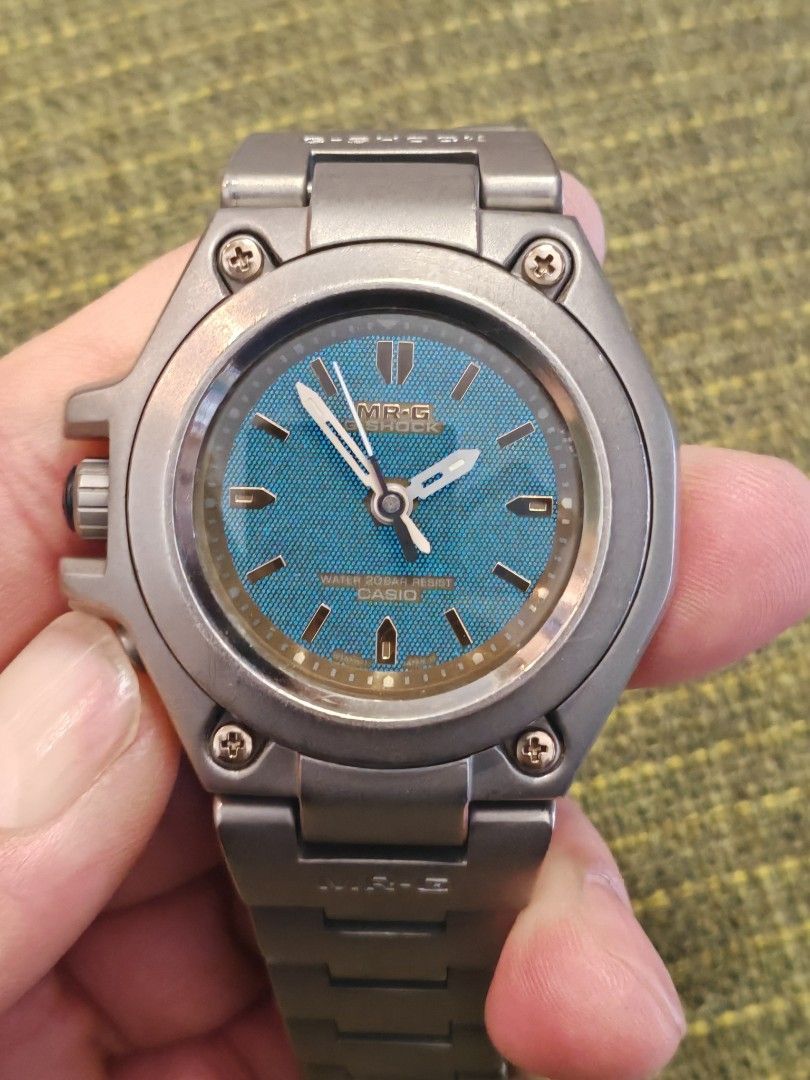 MRG 120TZ-3A (Jazz 限量版, 鈦合金), Casio Gshock, 名牌, 手錶