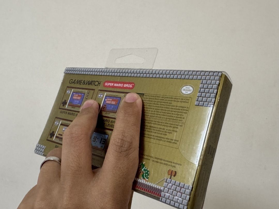 Nintendo Game & Watch: Super Mario Bros. Handheld Console unopened (Category: Others) located in Pasig City. Submitted by Goodfindsbycpvs (Listing ID 1342871072, Image 2). Description: Pricing: At our store, we are dedicated to offering items at fair and competitive prices. We regret to inform you that we do not accept trade-ins or swaps, nor do we entertain offers for any of our products. We value your interest and thank you for considering our 