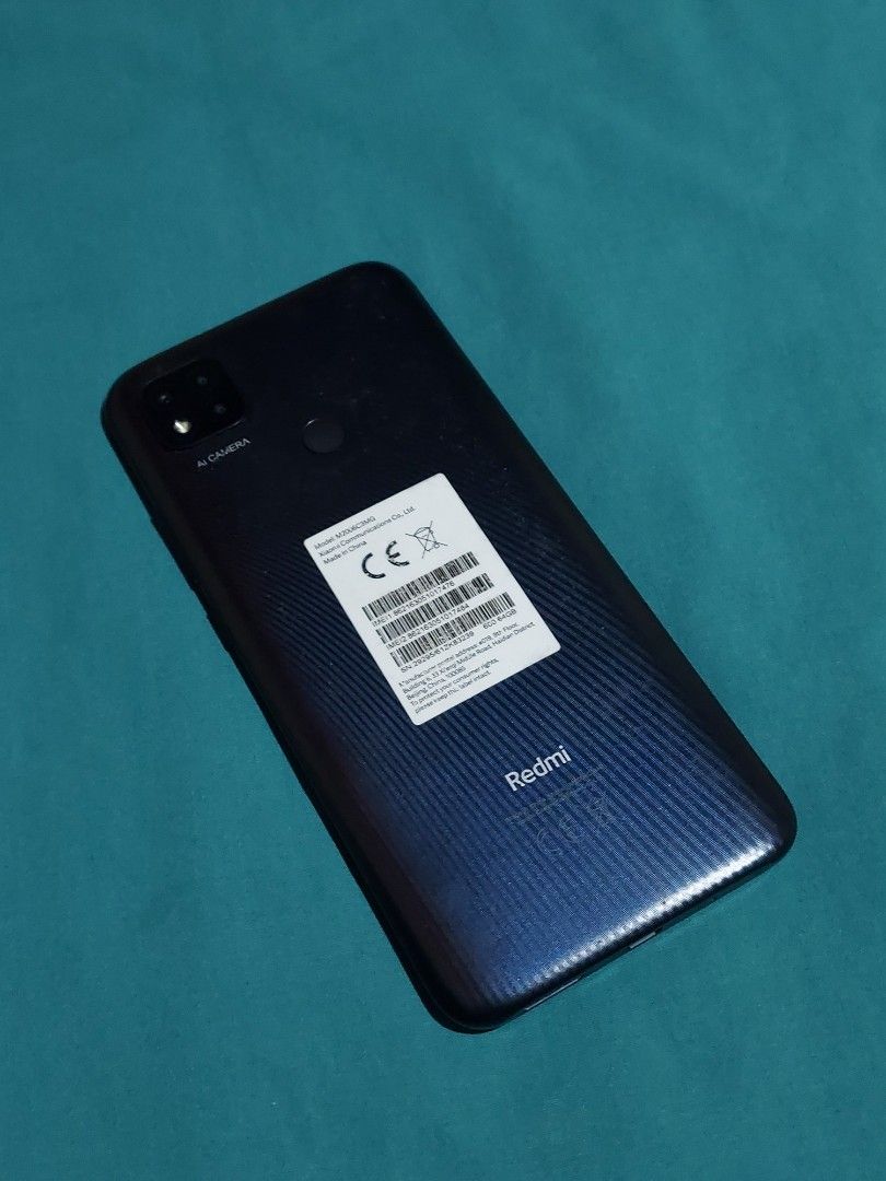 Original Redmi 9C (Category: Xiaomi) located in Jaro. Submitted by velreyes9452956 (Listing ID 1342867280, Image 2). Description: No issue. Para paring bago babae ang may-ari. Ibebenta nalang kesa masira may bagong phone na ang may ari..