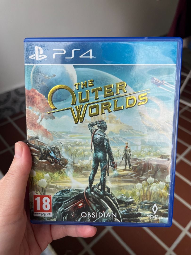Outer Worlds Disk (Category: PlayStation) located in Kuala Lumpur. Submitted by millie_moo (Listing ID 1342926083, Image 1). Description: Pre-owned PS4 game Game: Outer Worlds Developer: Obsidian.