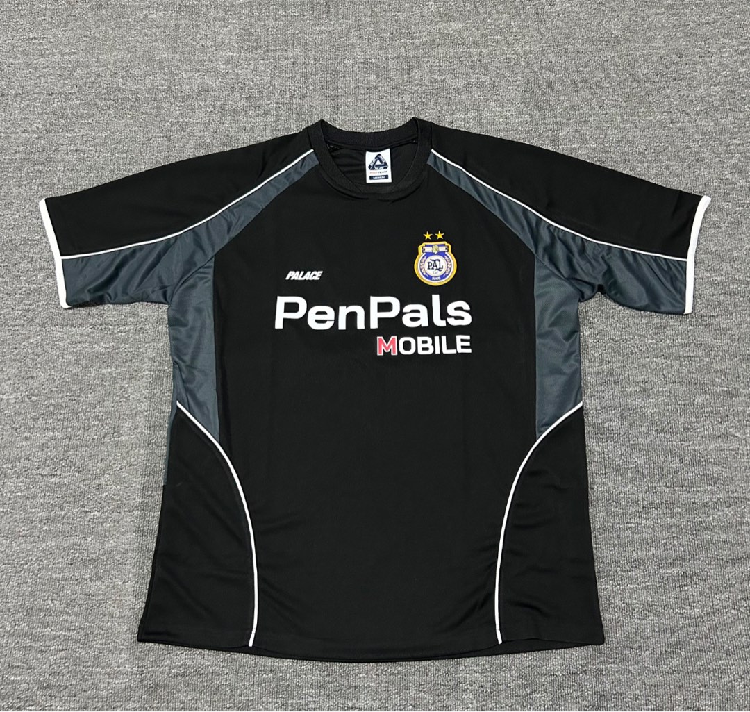 Palace Pen Pals Jersey Black, Men's Fashion, Activewear on