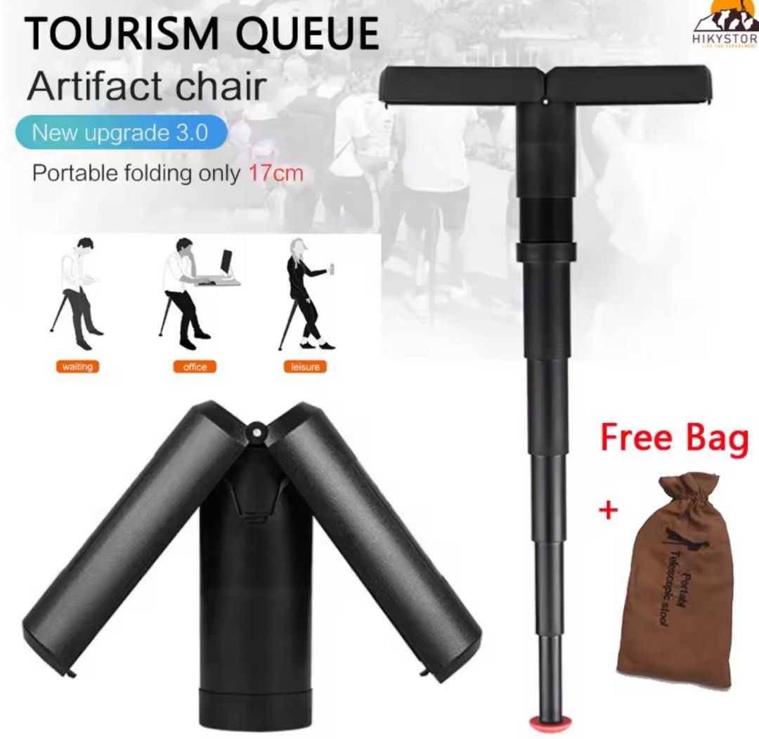 Queue stool (Category: Everything Else) located in Singapore. Submitted by kitc15 (Listing ID 1342875012, Image 1). Description: Bought recently but did not get to use.