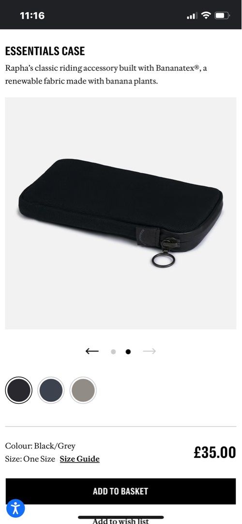 Rapha Essentials Bag (Category: Bicycles) located in Shah Alam. Submitted by nickizuddin (Listing ID 1342874705, Image 2). Description: New item bought from Rapha Tokyo. .