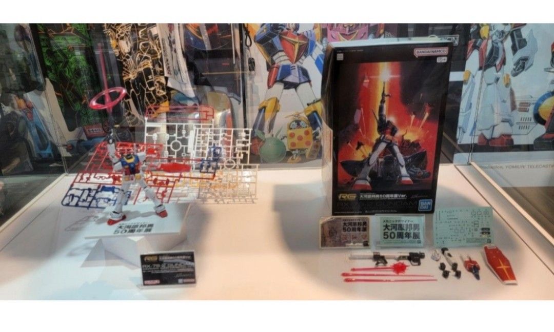 バンダイ　ガンプラ　RGガンダム大河原邦夫50周年展Ver. BANDAI - RG 1/144 RX-78-2 ガンダム メカニックデザイナー