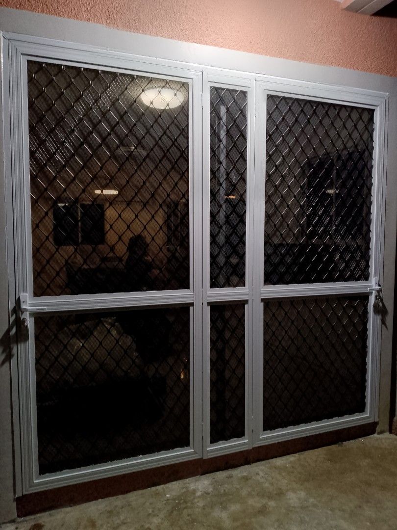 Screen doors (Category: Locks, Doors & Gates) located in Mendez-Nunez. Submitted by nca_glass.aluminumfab (Listing ID 1342989575, Image 2). Description: safety screen door, using stainless screen mesh, heavy duty!! made to order!!.