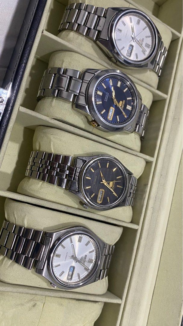 Seiko 5 Watches original (Category: Luxury Watches) located in Caloocan City. Submitted by _alennchan (Listing ID 1342968297, Image 1). Description: Seiko watches original 7S26.