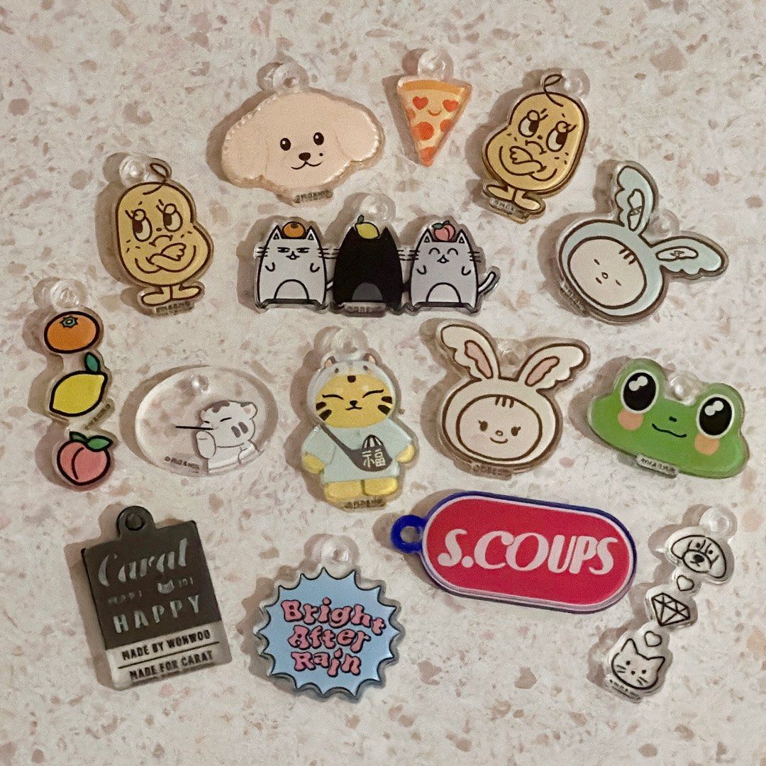 SEVENTEEN ARTIST-MADE COLLECTION BANGKOK HTB DIY KEYRINGS