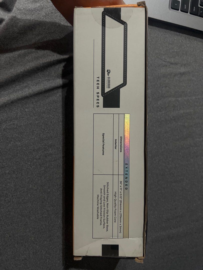 Stealth Glorious Mousepad Extended Pro (White) (Category: Mouse & Mousepads) located in Taguig. Submitted by levlover (Listing ID 1342869651, Image 3). Description: brand new. got it from Datablitz. og price is ₱1450 lp - ₱650.