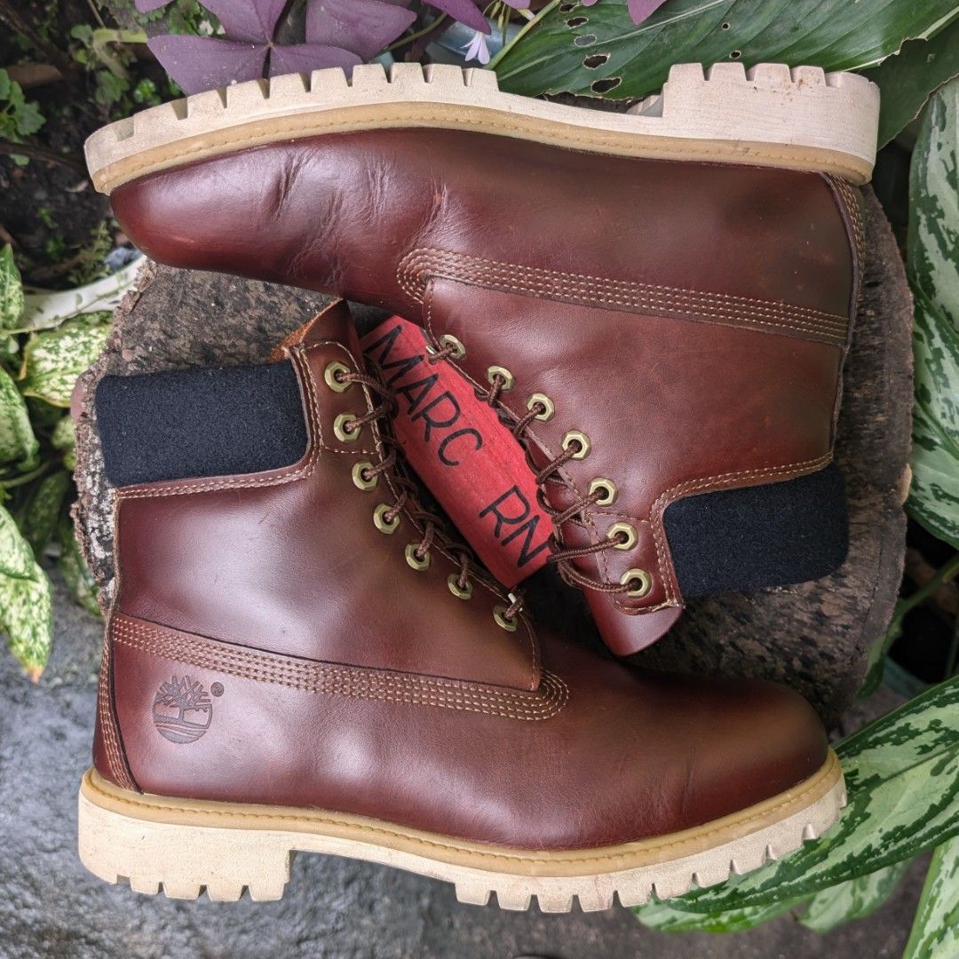 Timberland X Hainsworth Chestnut quartz collection 6inch premium heritage work boot Hainsworth Lambswool fabric Premium smooth Leather Size
