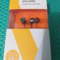 VALORE Earphone with Mic, Elektronik, Lainnya di Carousell