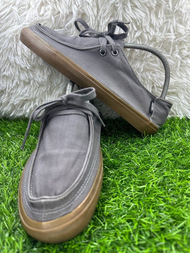 Vans Rata Vulc Grey 7uk 26cm Men s Fashion Footwear Sneakers on Carousell