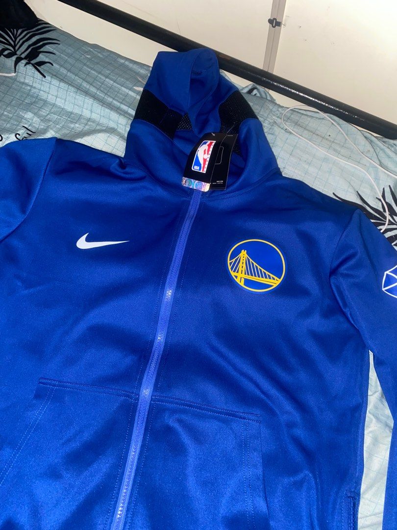 Warriors NBA 75th Anniversary Jacket Warmer Hoodie Carousell
