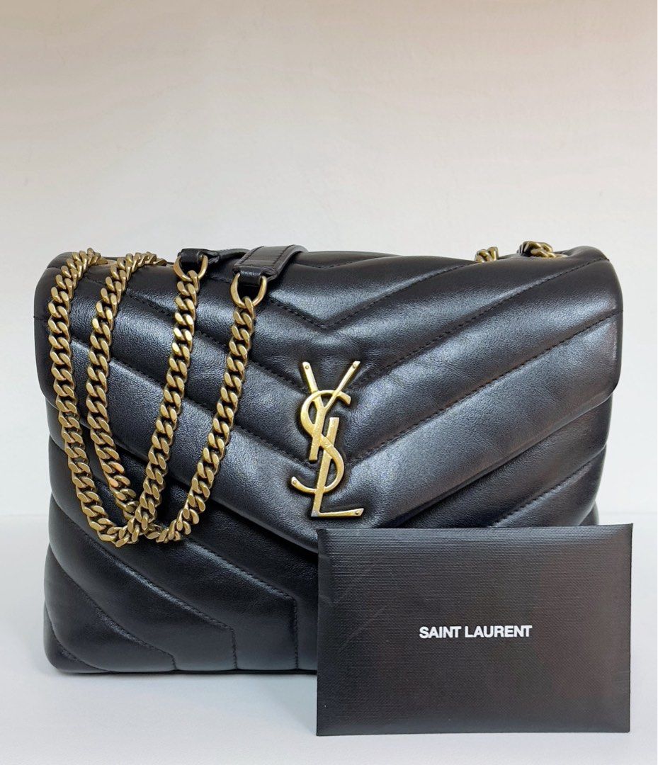 YSL Black Small Loulou Shoulder Bag GHW 2021 Year Luxury Bags Wallets on Carousell