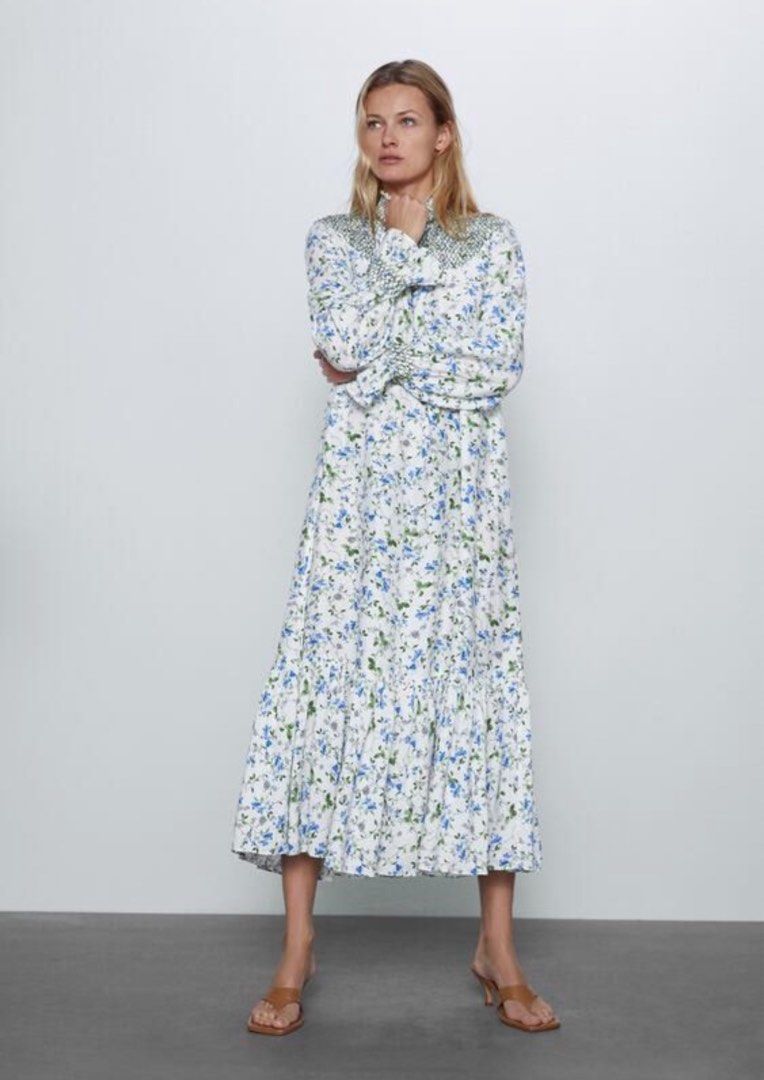 ZARA floral dress (Category: Dresses) located in Quezon City. Submitted by check.my.list____ (Listing ID 1342982920, Image 1). Description: Used once Ganda nito ✨.