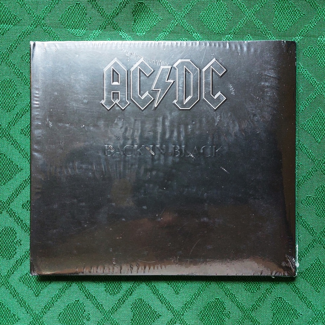 AC/DC Back In Black CD, Audio, Portable Audio Accessories on Carousell