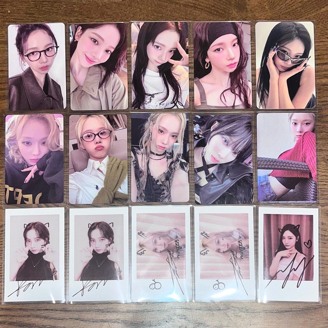 aespa カリナ KMStation kms 特典トレカ Whiplash AESPA OFFICIAL WHIPLASH KMSTATION KMS VC PHOTOCARD Karina
