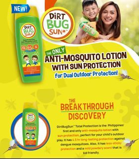 Anti sun and mosquito lotion