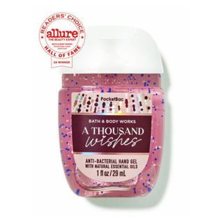 Authentic Bath & Body Works. A Thousand Wishes PocketBac Anti-Bacterial Hand Gel Sanitizer. (8 available)