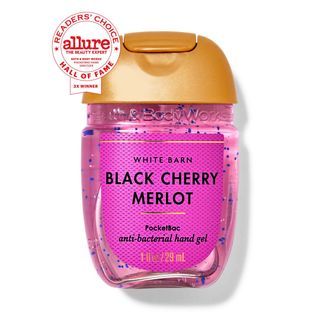 Authentic Bath & Body Works. Black Cherry Merlot PocketBac Anti-Bacterial Hand Gel Sanitizer. (Sealed ; 2 available)
