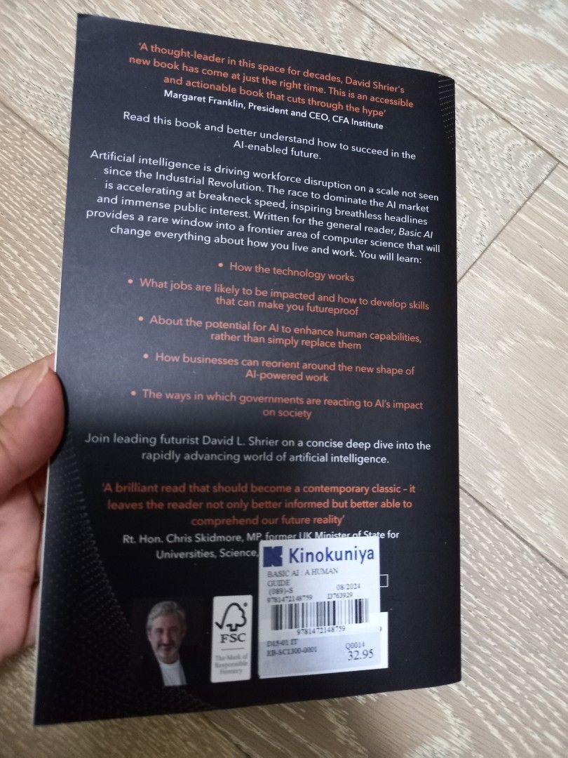 Basic AI (Category: Textbooks) located in Singapore. Submitted by llcpteltd (Listing ID 1343166184, Image 2). Description: brand new!.