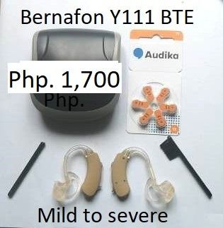 Bernafon Y111 BTE HEARING AID (pair)