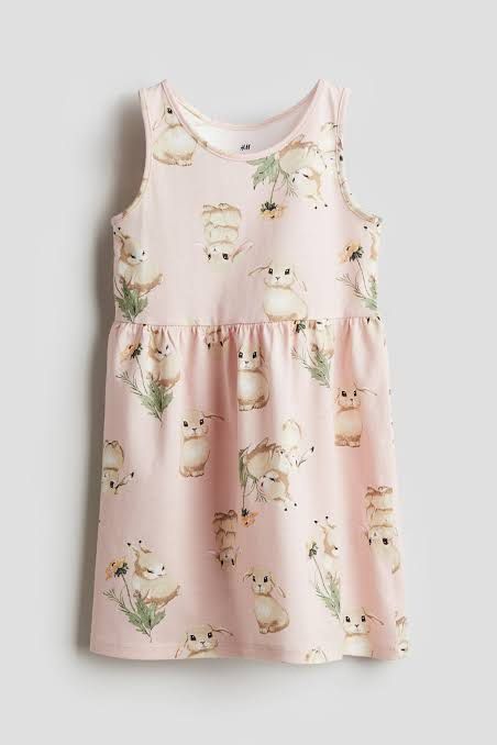 Brand New w Tag H M Sleeveless Jersey Dress 6 8Y Babies Kids Babies Kids Fashion on Carousell