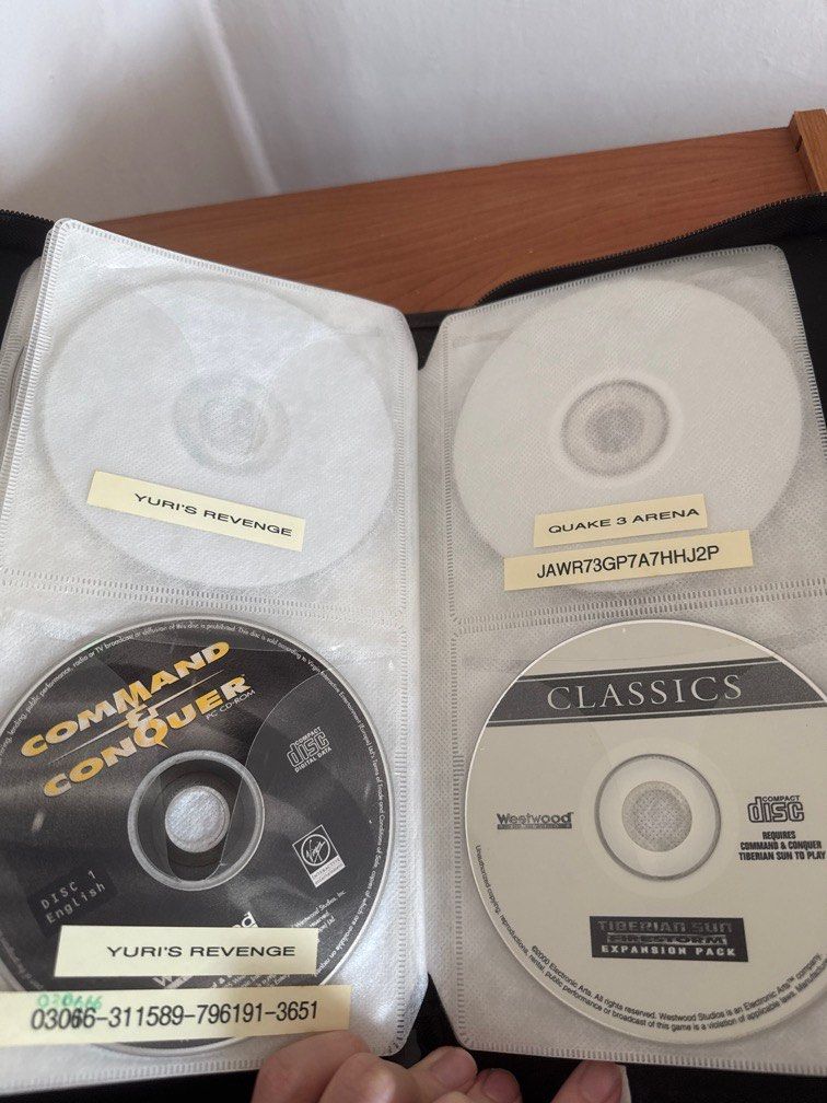 CDs (Category: CDs & DVDs) located in Singapore. Submitted by musicalthing (Listing ID 1343050439, Image 10). Description: Music & Games PM interest - $2 each.