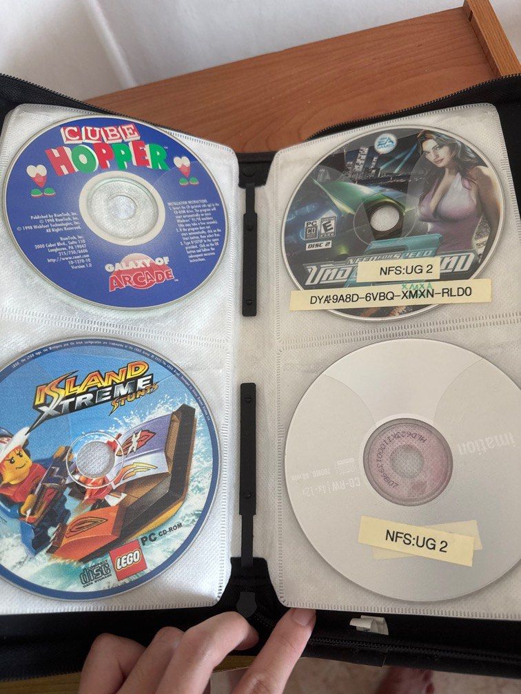CDs (Category: CDs & DVDs) located in Singapore. Submitted by musicalthing (Listing ID 1343050439, Image 7). Description: Music & Games PM interest - $2 each.